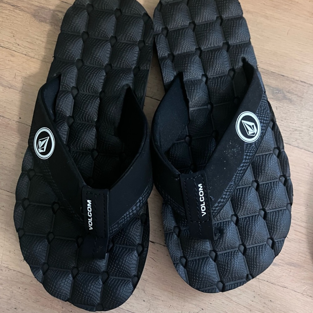 Volcom and Adidas Black Slide Sandals - Picture 5 of 6